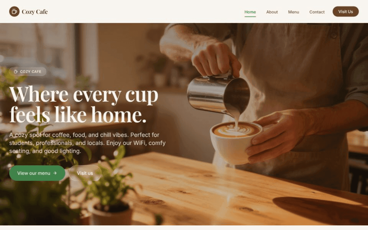Cozy Corner Cafe