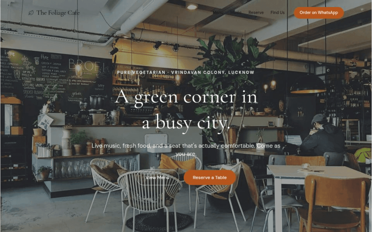 The Foliage Cafe